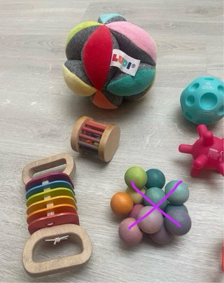 Lote Juguetes Psicomotricidad Bebé Montessori