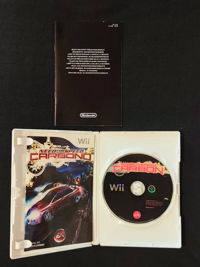 Need for Speed Carbono. Nintendo Wii.