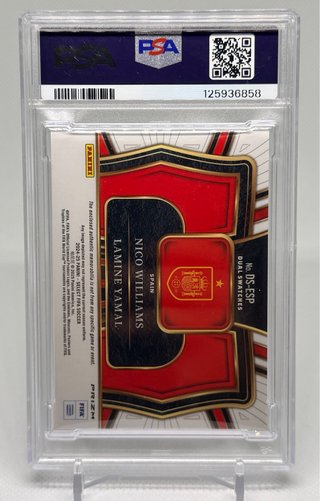 Lamine Yamal / Nico Williams Psa 9 Dual Swatches