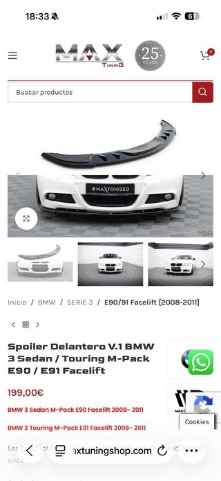 Lip Maxton BMW Serie 3