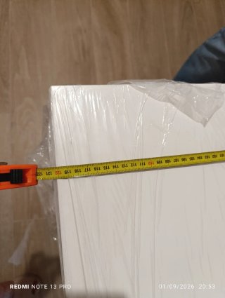 Mesa de comedor blanca como nueva