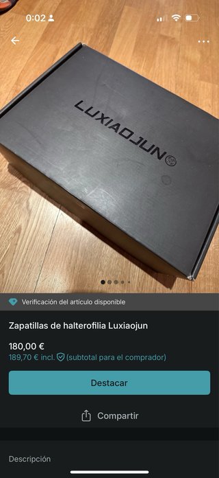 Zapatillas halterofilia Luxiaojun
