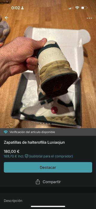 Zapatillas halterofilia Luxiaojun