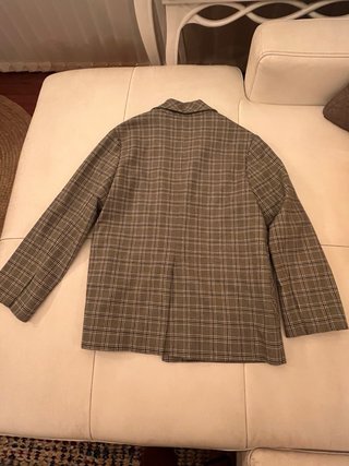 Americana cuadros Zara niña T.11-12