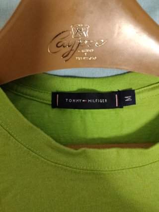 Camiseta Tommy Hilfiger Verde Talla M