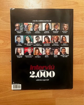 Revista interviu numero 2000, edicion especial