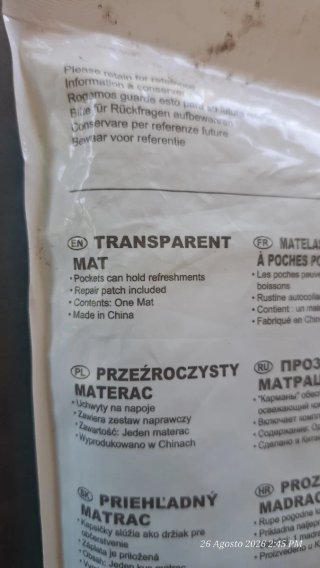 Materassino Mare INTEX