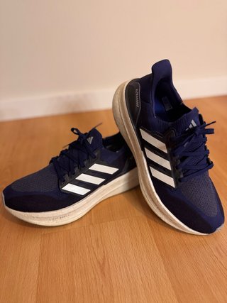 Zapatillas Adidas Ultraboost Azul y Blanco