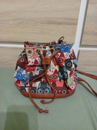 Mochila convertible búhos