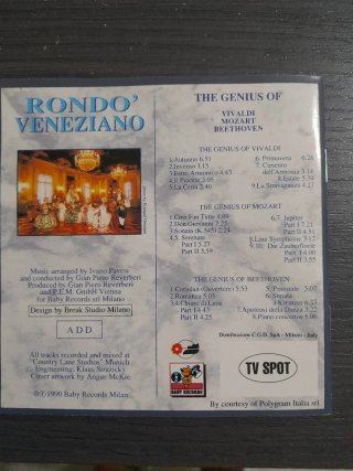 3 Musicassette Rondo Veneziano