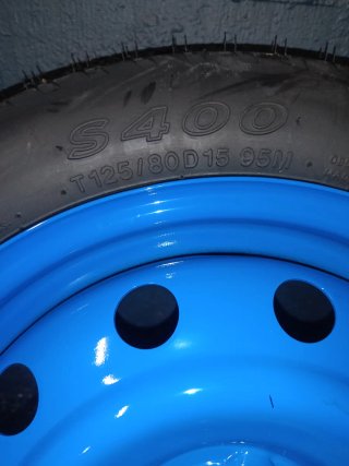 Rueda de repuesto 4x100 Hyundai