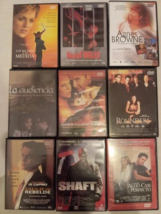 27 DVDs Originales Películas Varias