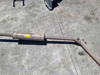 Tubo escape completo CITROEN C4 COUPE