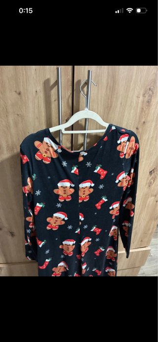Pijama Navidad Shein Talla M