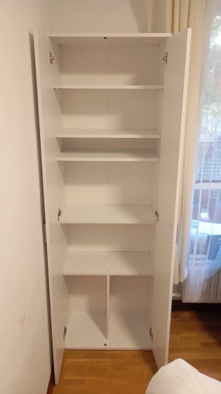 Armario alto multiusos/zapatero 190x61x35cm