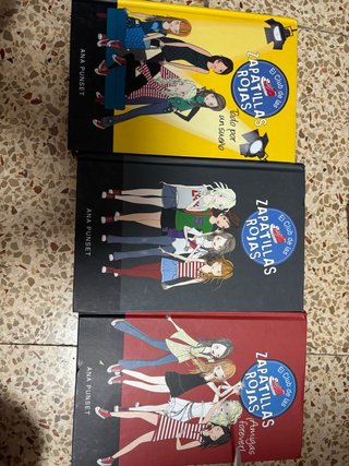 Libros el club de las zapatillas rojas