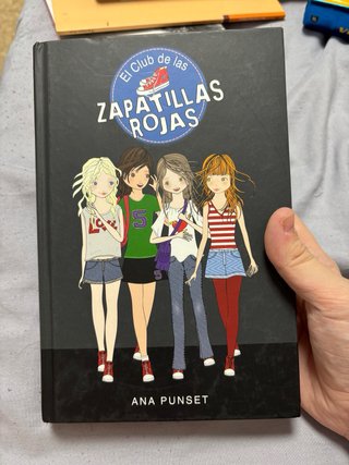 Libros el club de las zapatillas rojas
