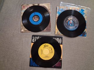 Lote 9 discos vinilo single españoles 7" 45 rpm