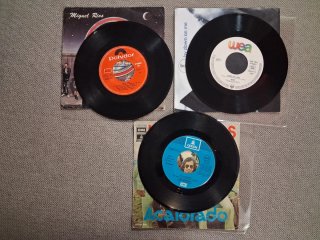 Lote 9 discos vinilo single españoles 7" 45 rpm