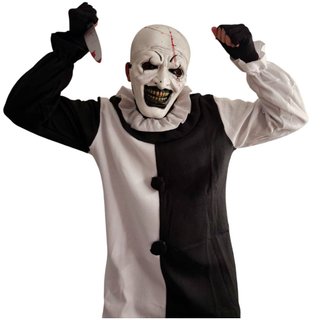 Disfraz Terrifier Talla L - Payaso Art + Mascara