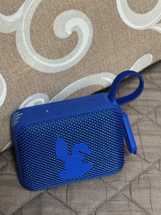 Altavoz Bluetooth Azul con Diseño