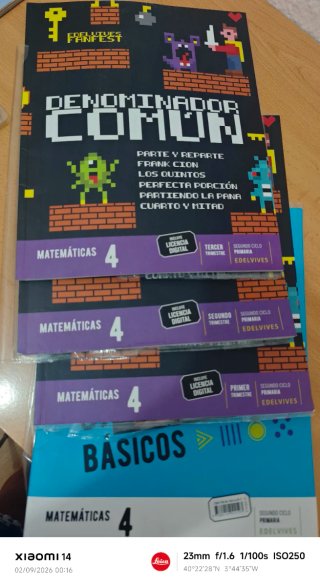 Matemáticas 4, Primaria. Línea 2, Fanfest