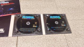 Amaral - La Barrera del Sonido x2 CD x2 DVD