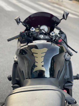 Yamaha YZF R6 Sportbike Negra y Dorada