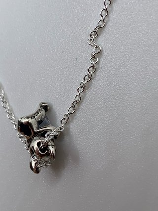 Conjunto Pandora Collar y Pendientes Stitch