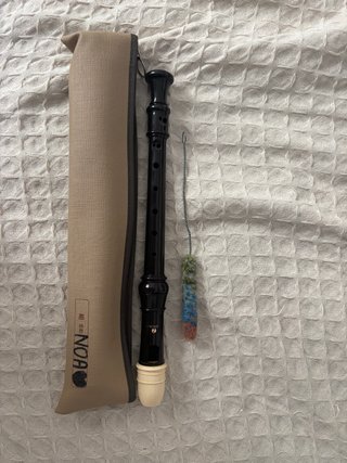 Flauta dulce ZEN-ON con funda y limpiador