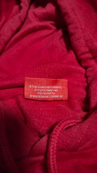 Sudadera Roja Coca-Cola Oficial