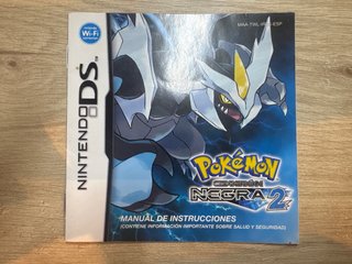 Pokémon Edición Negra 2 Nintendo DS Original Caja
