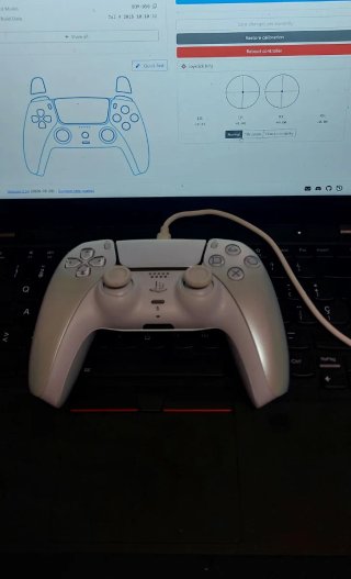 Mando PS5 con Joysticks Magnéticos TMR