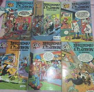 Lote cómics Mortadelo y Filemón, Olé...