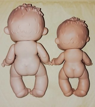 Bebés Pelones Marina & Pau.
