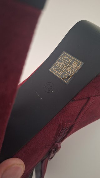 Stivaletti Quanticlo Bordeaux Tacco Alto