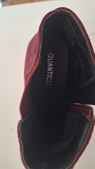 Stivaletti Quanticlo Bordeaux Tacco Alto
