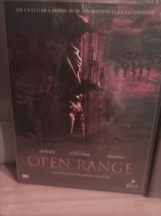 DVD OPEN RANGE Y VALOR DE LEY (Westerns)