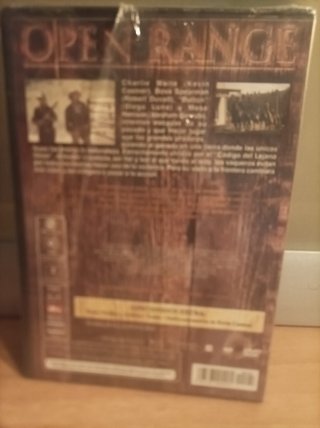 DVD OPEN RANGE Y VALOR DE LEY (Westerns)
