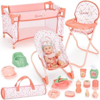 Set de muñeca deAO 5 en 1 con 21 piezas