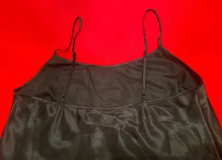 Camisón / Vestido lencero negro