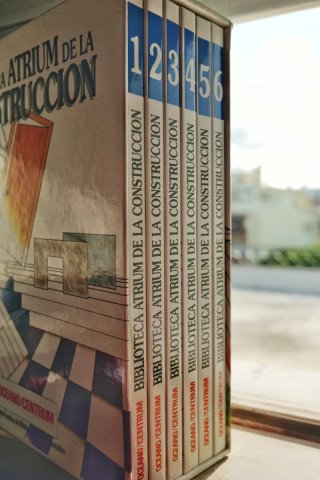 Biblioteca Atrium de la construcción - 6 tomos