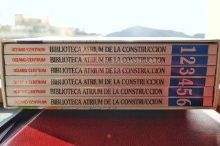 Biblioteca Atrium de la construcción - 6 tomos