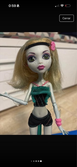 Muñeca Lagoona Blue Monster High