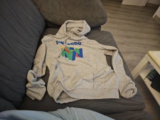 Sudadera Nintendo N64 Gris