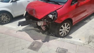 Honda Jazz 2008 se vende despiece por golpe