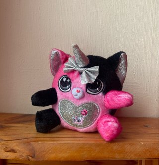 3 pelúcia TY Bailarina e cão azul+oferta de gato