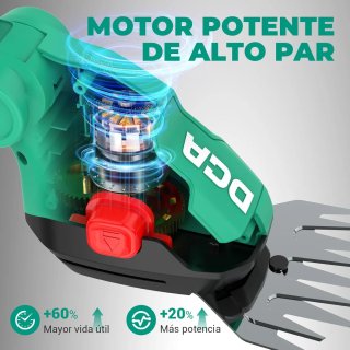 Tijera Cortasetos Inalámbrica DCA 20V