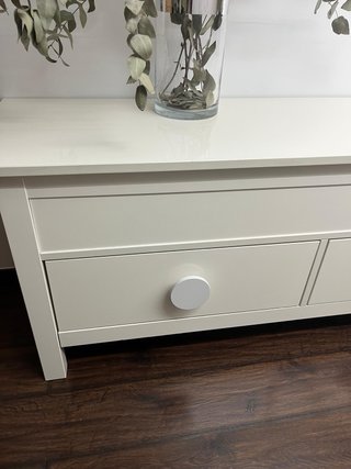Cómoda baúl blanca Ikea