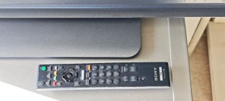 TV Sony Bravia Gris y Blanca
